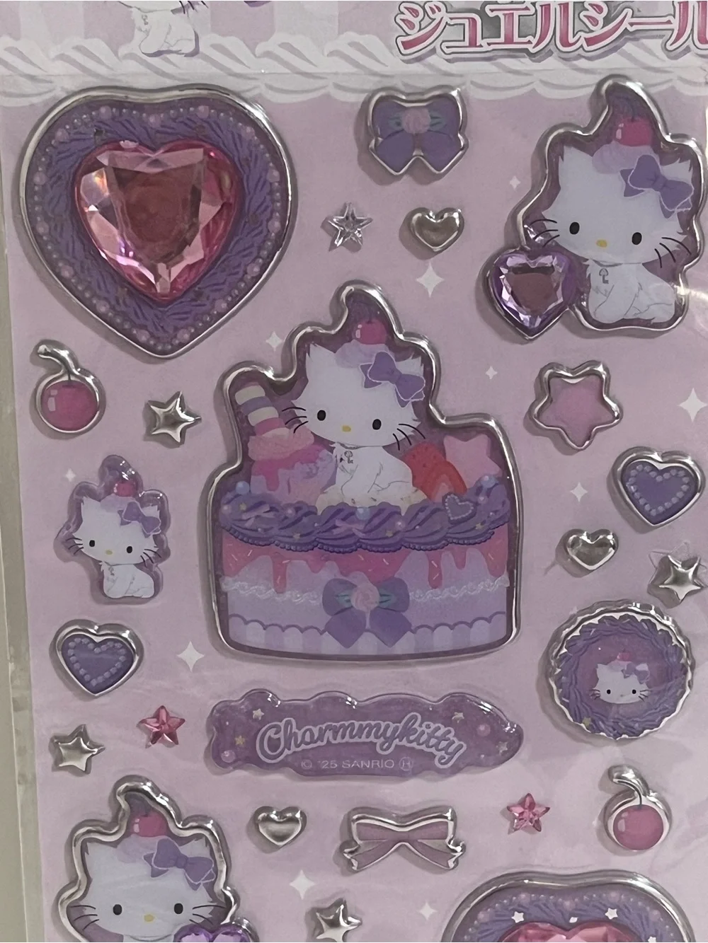 Charmmy Kitty Jewel Themed Stickers